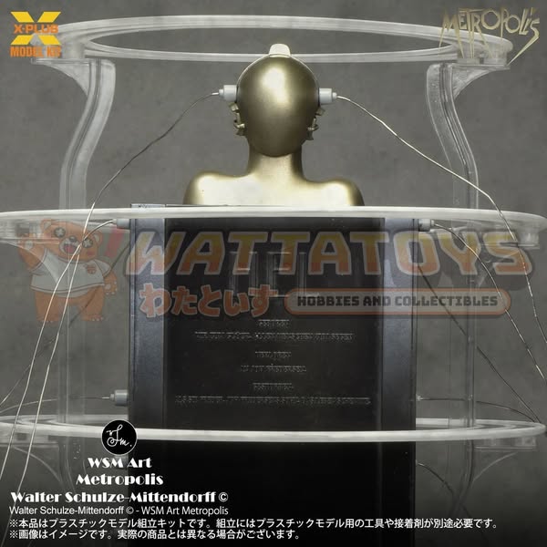 PRE-ORDER - X-Plus - 1/8 Plastic Model Kit - Metropolis Maschinenmensch Seated Ver.