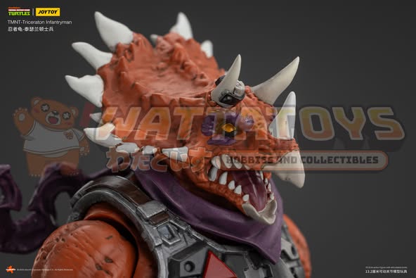 PRE-ORDER - JOYTOY - TMNT-Triceraton Infantryman