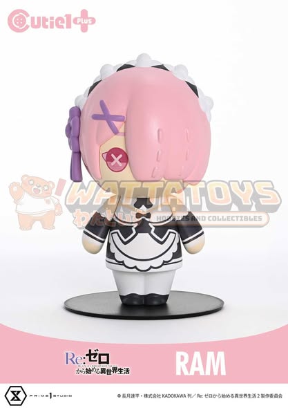 PRE-ORDER - Prime1Studios - Re:ZERO -Starting Life in Another World- - Cutie1 PLUS - Emilia / Rem / Ram