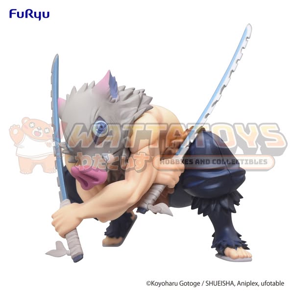 PRE-ORDER - Furyu - Demon Slayer: Kimetsu no Yaiba - Noodle Stopper Figure -Hashibira Inosuke-