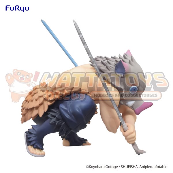 PRE-ORDER - Furyu - Demon Slayer: Kimetsu no Yaiba - Noodle Stopper Figure -Hashibira Inosuke-