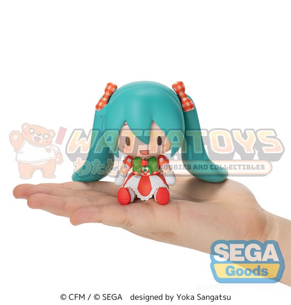 PRE-ORDER - SEGA - fuwa petit "Hatsune Miku x Love and Berry Dress Up and Dance!" Chibi Figure "Lovely Strawberry"