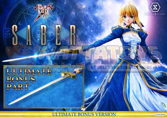 PRE-ORDER - Prime1 Studios - Fate/stay Night - Ultimate Premium Masterline Saber (ULTIMATE Ver. w/Bonus Part)