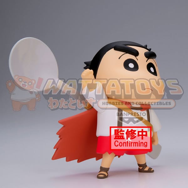 PRE-ORDER - Banpresto - CRAYON SHINCHAN THE MOVIE: SUPER HOT! THE SPICY KASUKABE DANCERS - KASUKABE BOUEITAI FIGURE VOL.1(VER.A)