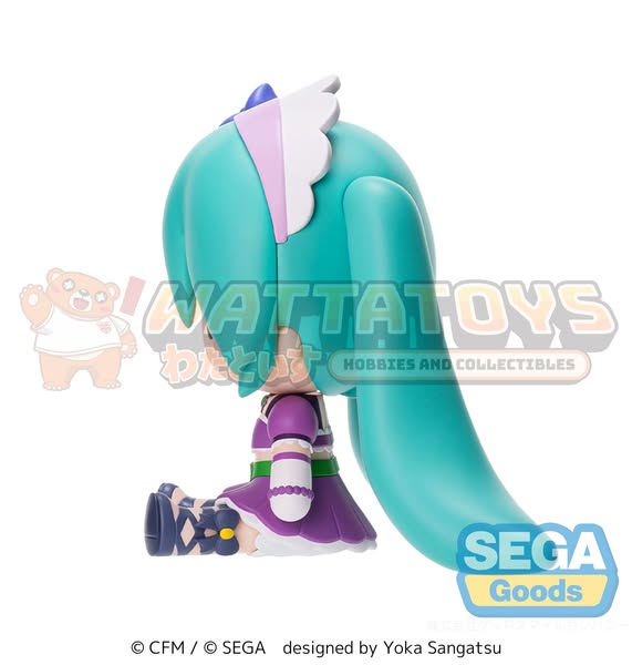 PRE-ORDER - SEGA - fuwa petit "Hatsune Miku x Love and Berry Dress Up and Dance!" Chibi Figure "Sparkly Purple"
