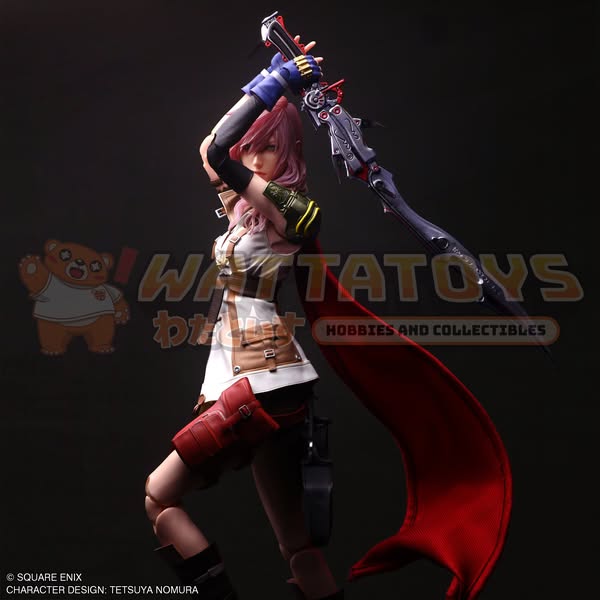 PRE-ORDER - Square Enix - Final Fantasy XIII - Play Arts Shin Action Figure - Lightning