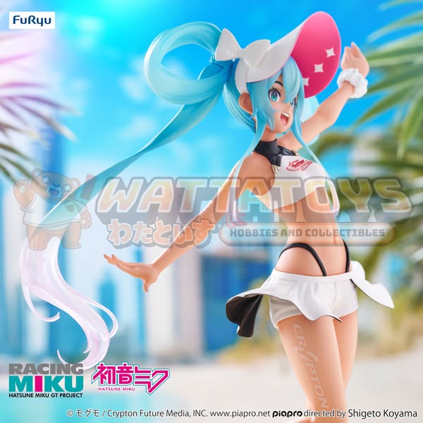 PRE-ORDER - Furyu - Hatsune Miku GT Project - Trio-Try-iT Figure -Racing Miku 2024 Summer Holiday ver.-