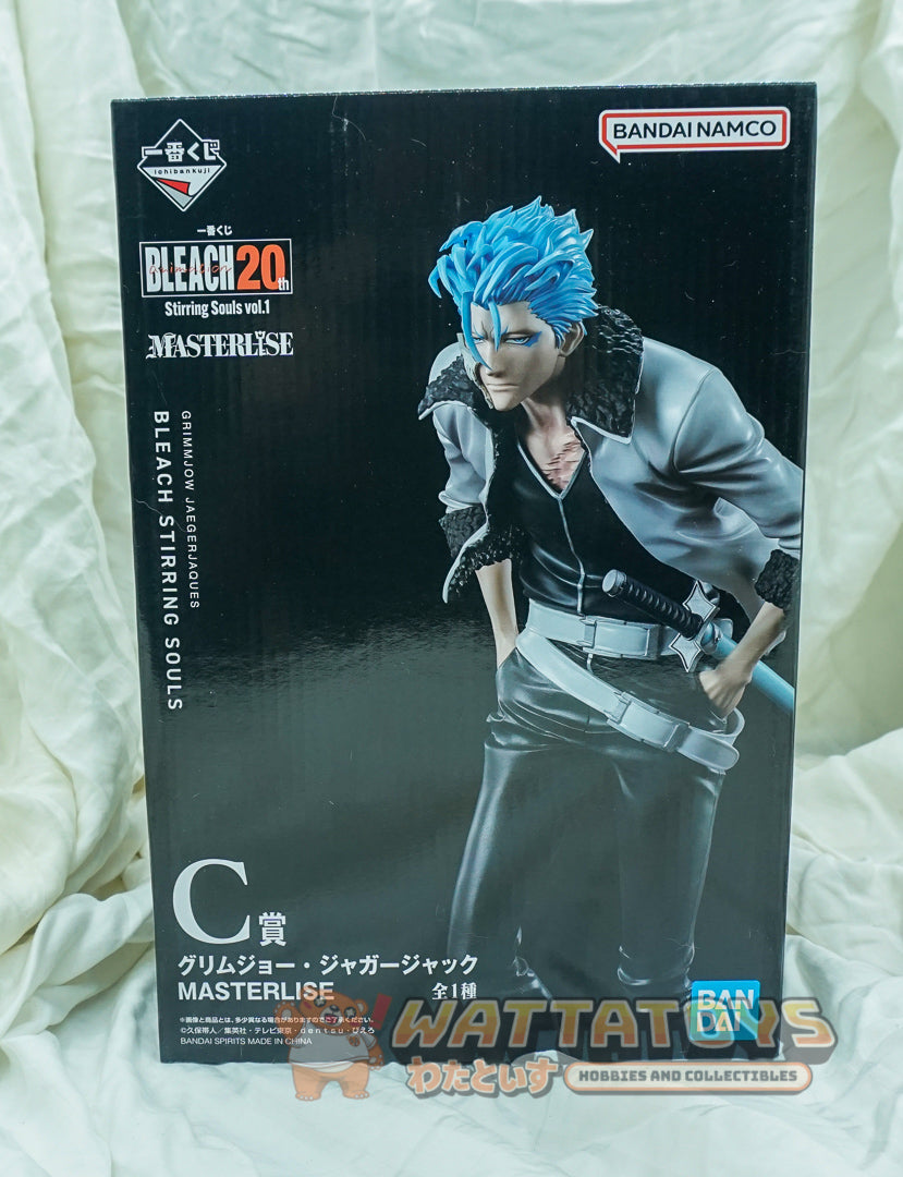 BANDAI - Ichiban Kuji Masterlise Grimmjow Jaegerjaques Bleach 20th Stirring Souls Vol. 1