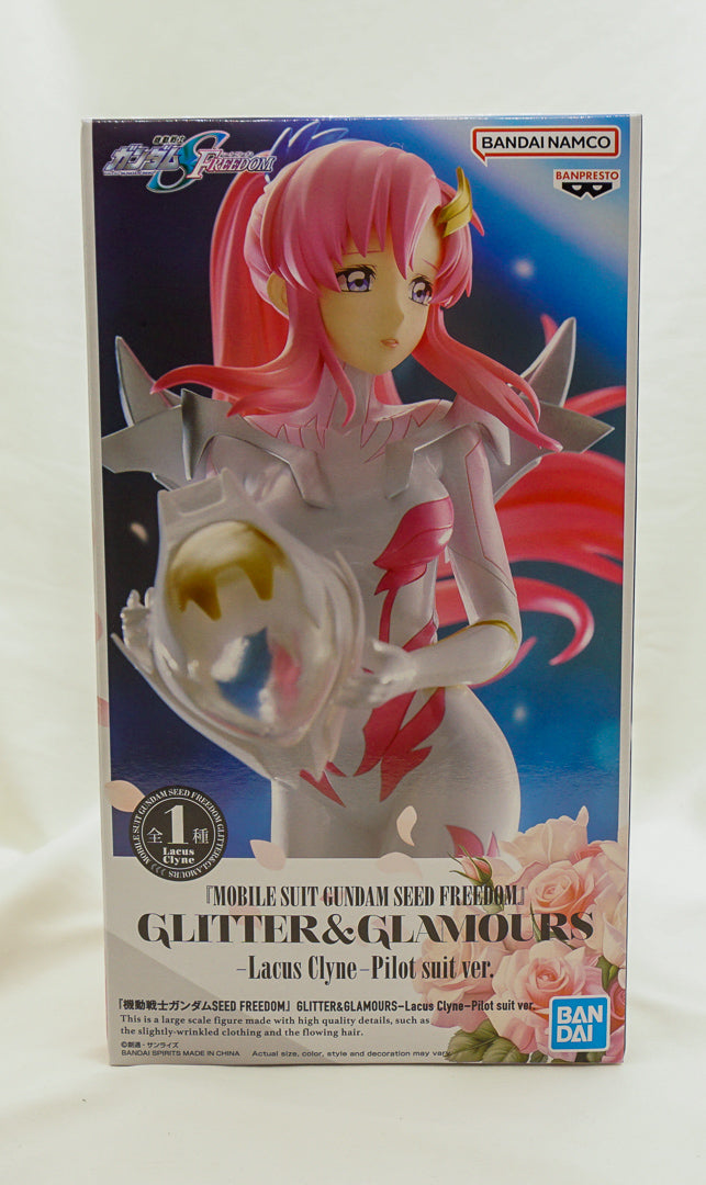 BANDAI - Banpresto Gundam Seed Freedom Glitter & Glamours - Lacus Clyne Pilot Suit Ver.
