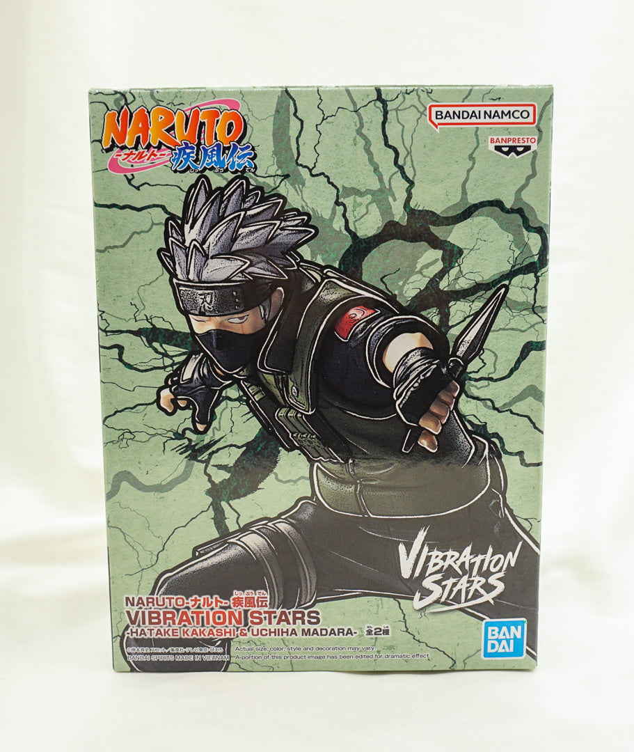 BANDAI - BANPRESTO NARUTO SHIPPUDEN - VIBRATION STARS HATAKE KAKASHI & UCHIHA MADARA (A: HATAKE KAKASHI)