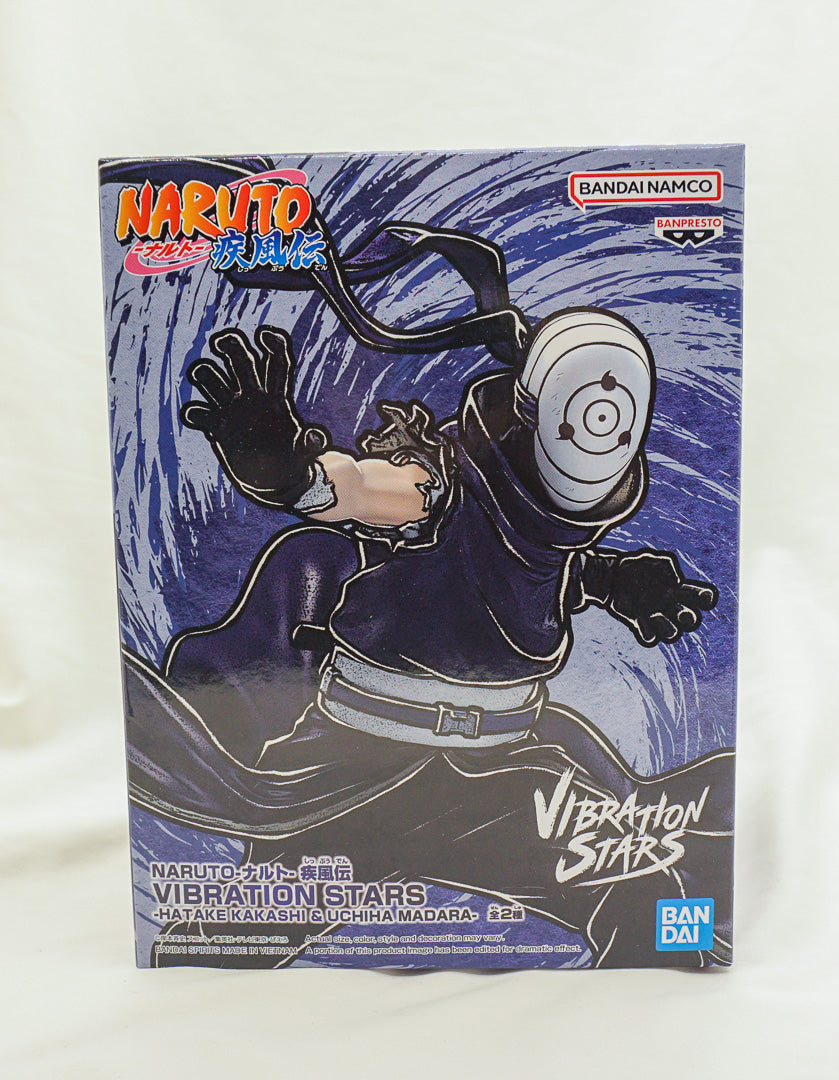 BANDAI - BANPRESTO - NARUTO SHIPPUDEN - VIBRATION STARS HATAKE KAKASHI & UCHIHA MADARA (B: UCHIHA MADARA)