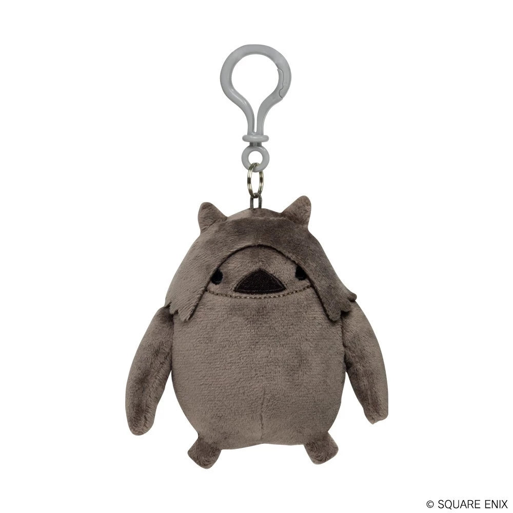 Final Fantasy XIV Plushie Keychain with Color Hook (Ambystoma/Little Troll/Giant Beaver)