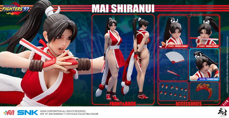 [PRE-ORDER] Tunshi Studio The King Of Fighters '97 MAI SHIRANUI 1/12 Action Figure