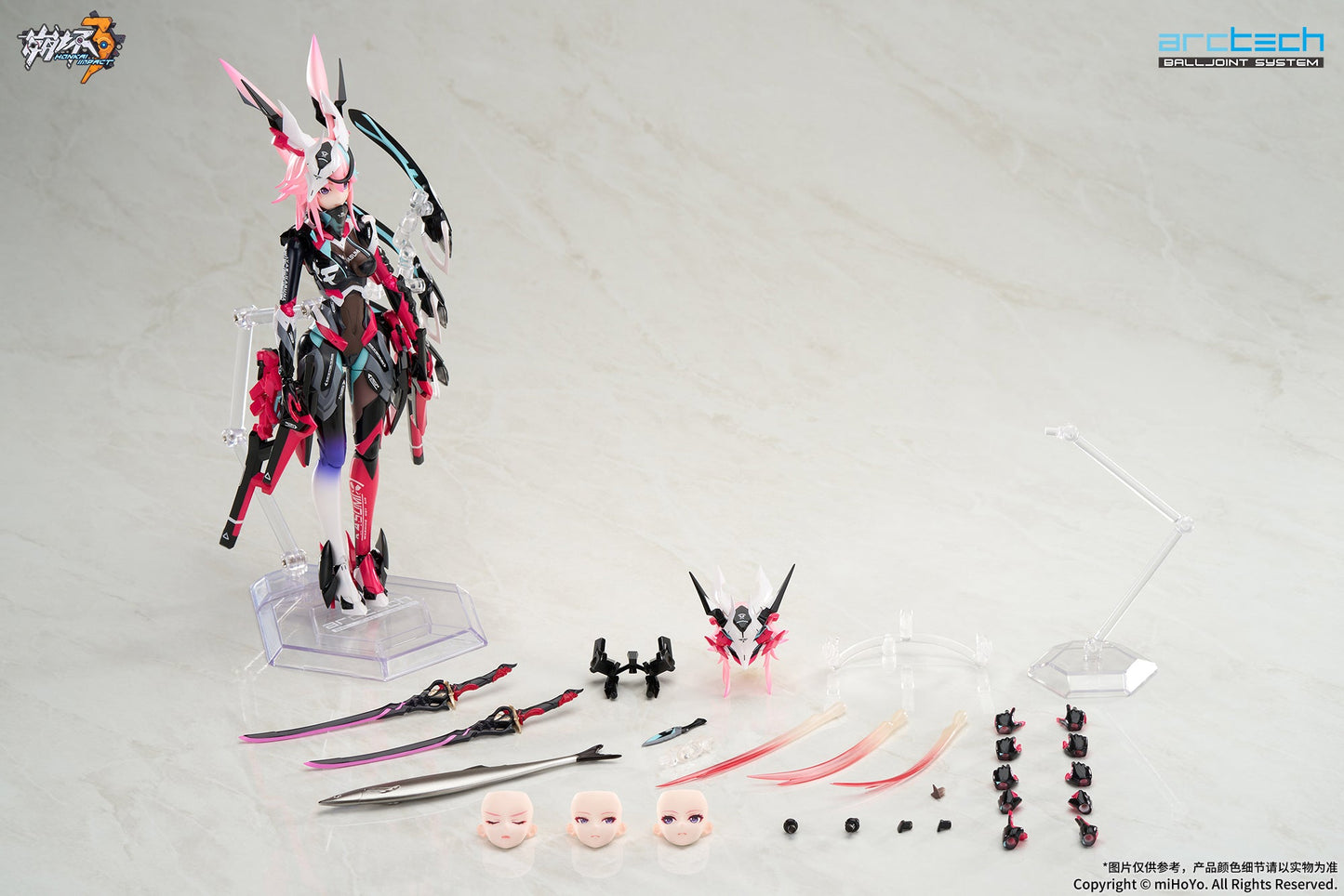 [PRE-ORDER] APEX TOYS 1/8 Scale [Honkai Impact 3rd] ARCTECH Yae Sakura Neon Shade Action Figure w BONUS