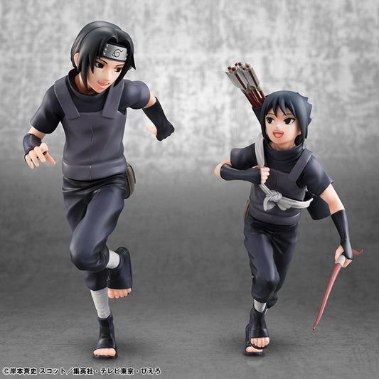 [PRE-ORDER] Megahouse G.E.M. Series Naruto Shippuden Itachi Uchiha & Sasuke (Repeat)