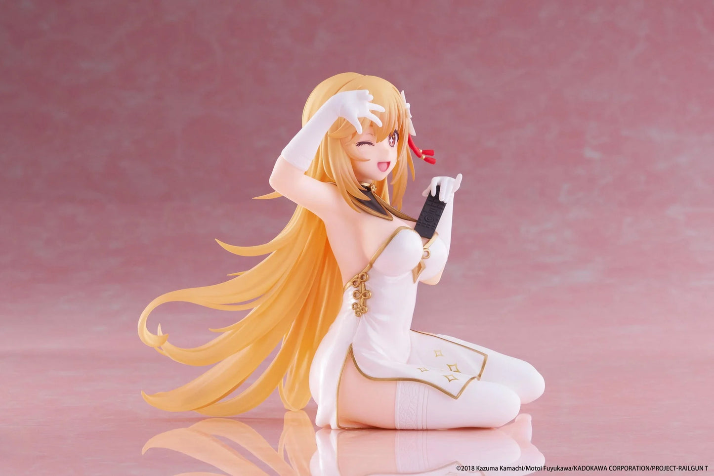 [PRE-ORDER] TAITO A Certain Scientific Railgun Desktop Cute Figure - Misaki Shokuho (Chinese Dress Ver.)