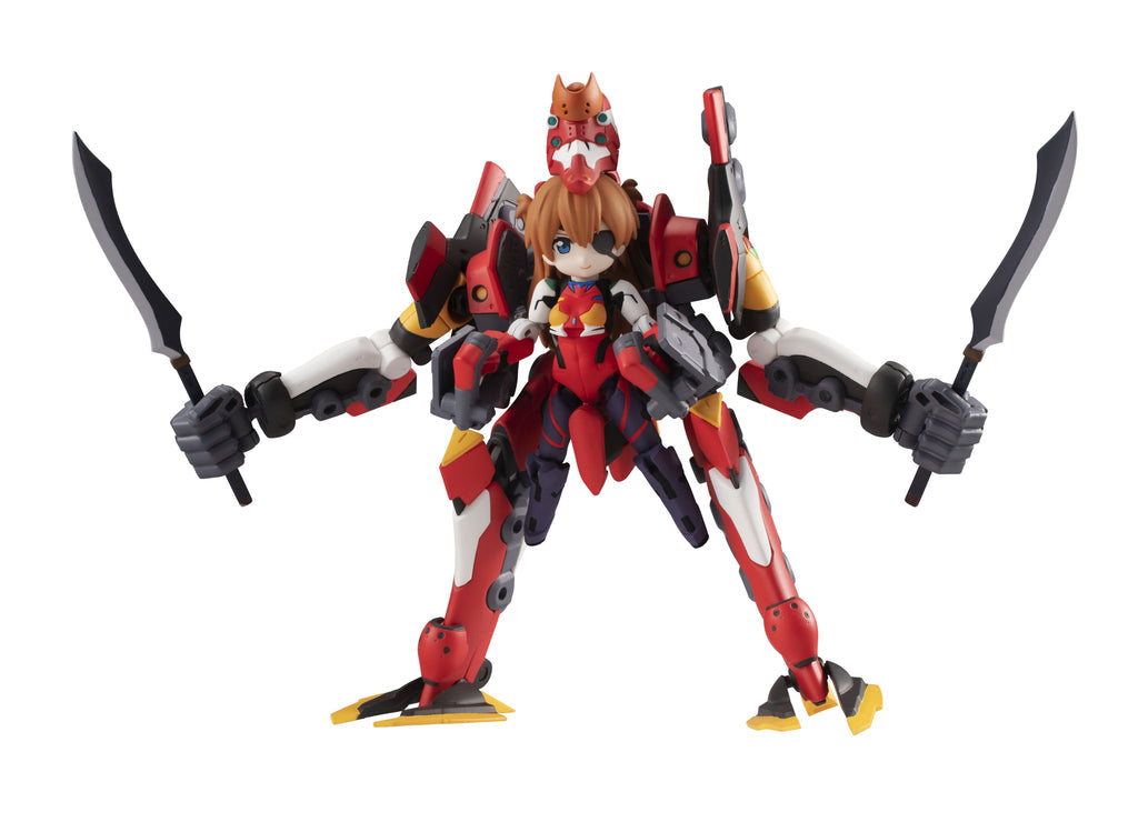 [PRE-ORDER] Megahouse DESKTOP ARMY Evangelion： New Theatrical Edition Asuka Shikinami Langley & Evangelion No. 2（Repeat)