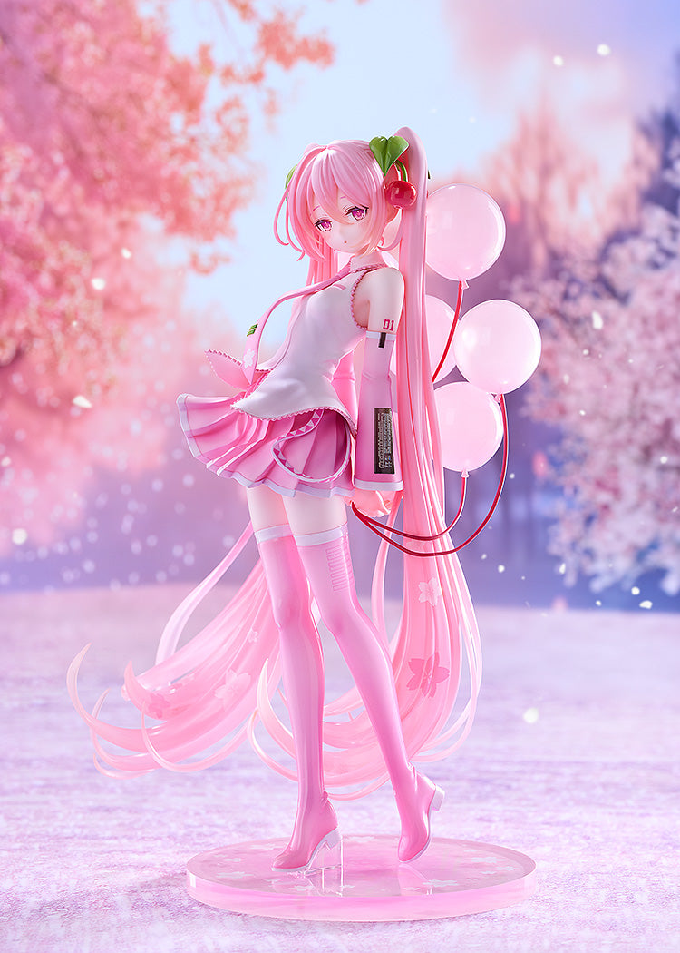 [PRE-ORDER] Good Smile Company 1/7 G.S. Collection Sakura Miku GSC Illustration Contest Ver.