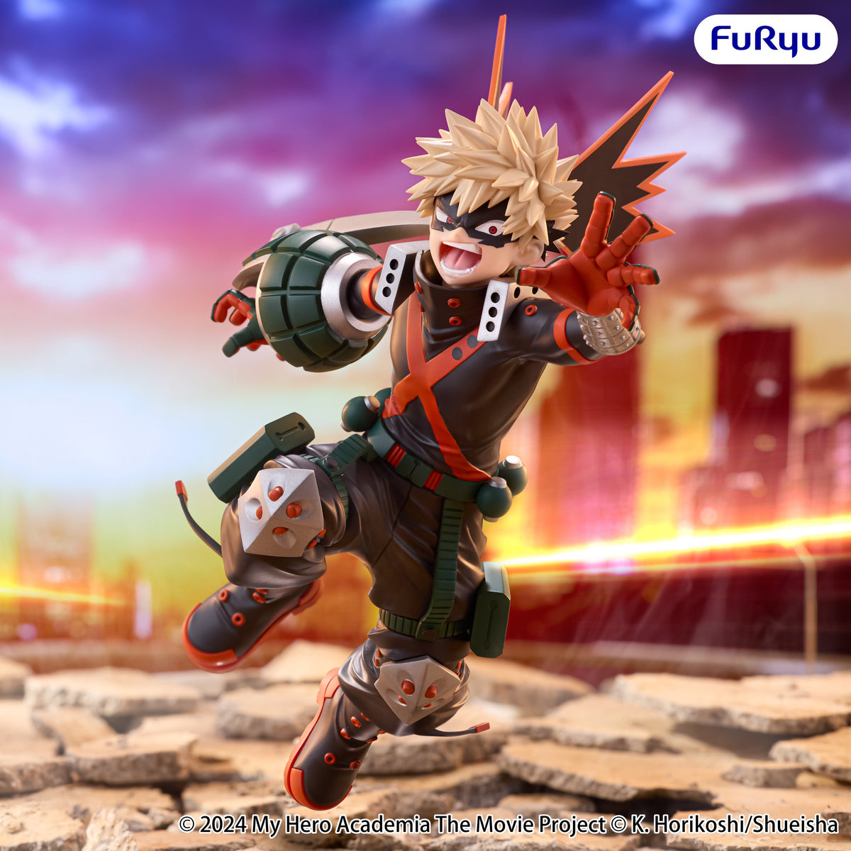 [PRE-ORDER] FURYU My Hero Academia You're Next Muchute Figure -Katsuki Bakugo-