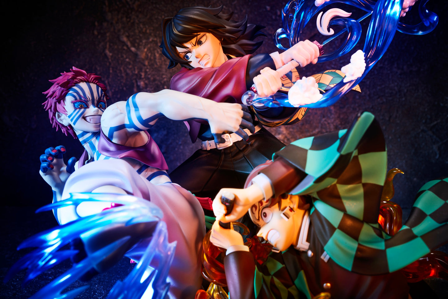 [PRE-ORDER] Aniplex Demon Slayer Kimetsu no Yaiba Tanjiro Kamado & Giyu Tomioka & Akaza Figure