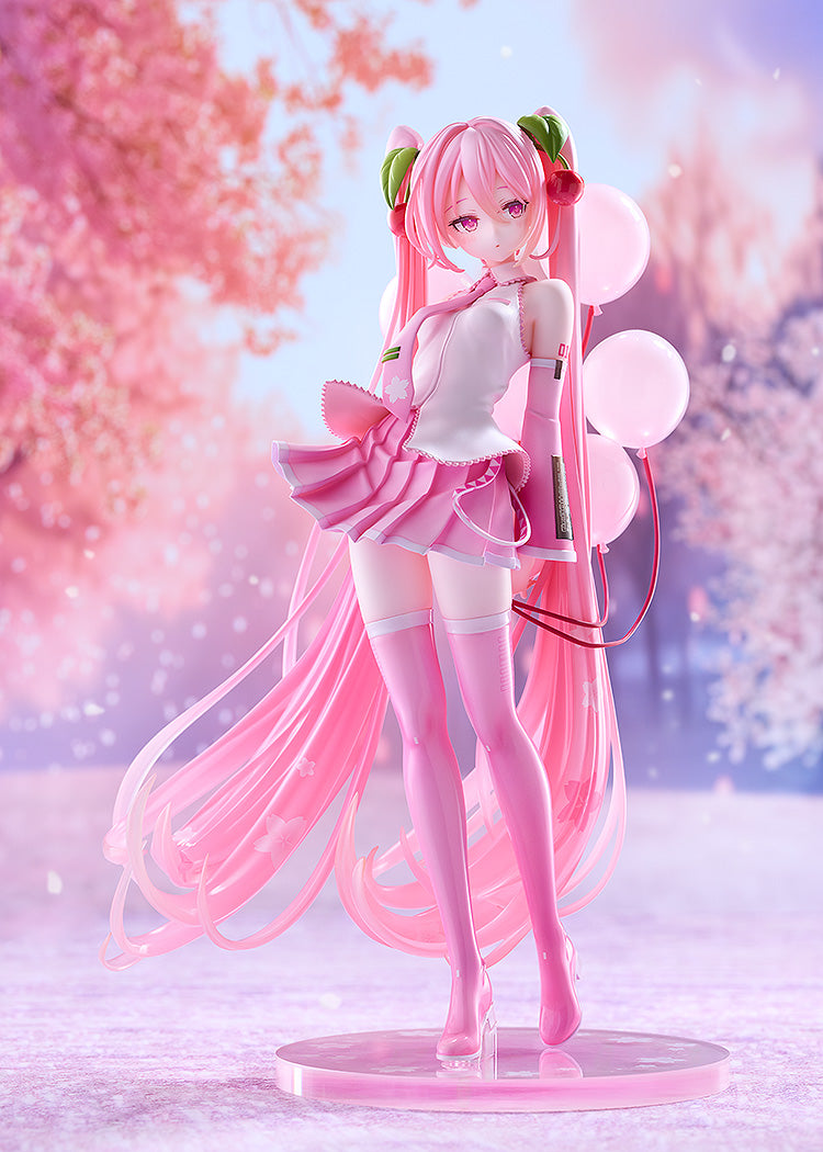 [PRE-ORDER] Good Smile Company 1/7 G.S. Collection Sakura Miku GSC Illustration Contest Ver.