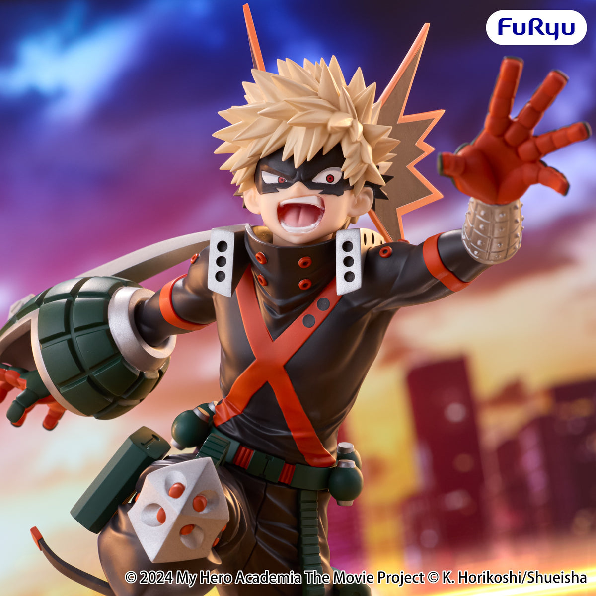 [PRE-ORDER] FURYU My Hero Academia You're Next Muchute Figure -Katsuki Bakugo-