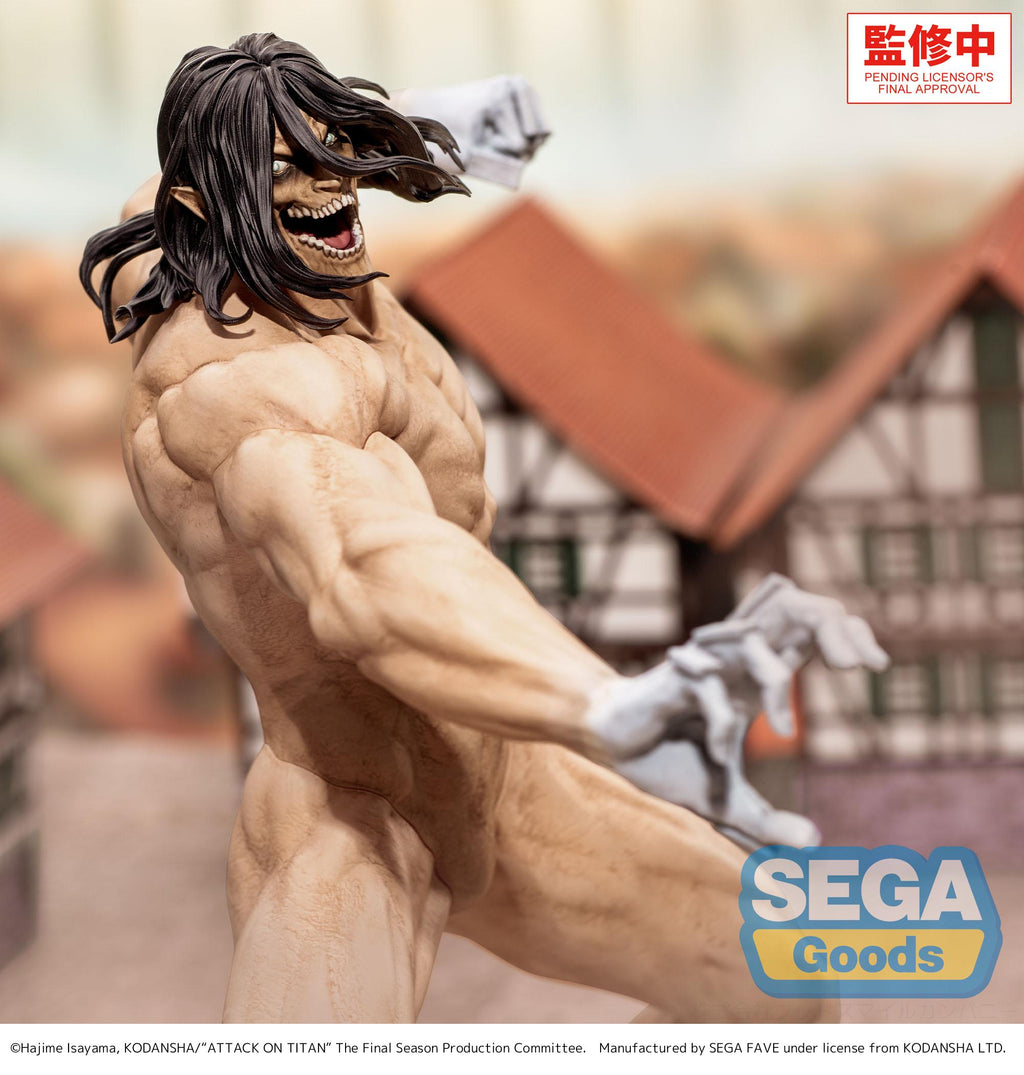 [PRE-ORDER] SEGA GigantiX "Attack on Titan" -Eren Yeager- Attack Titan Ver.