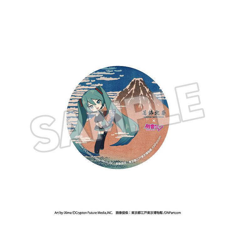 [PRE-ORDER] Presence Co., LTD. Katsushika Hokusai x Hatsune Miku Pinback Button