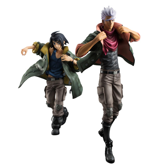 [PRE-ORDER] Megahouse G.E.M. Series Mobile Suit Gundam IRON-BLOODED ORPHANS Mikazuki Augus & Orga Itsuka set （Repeat）