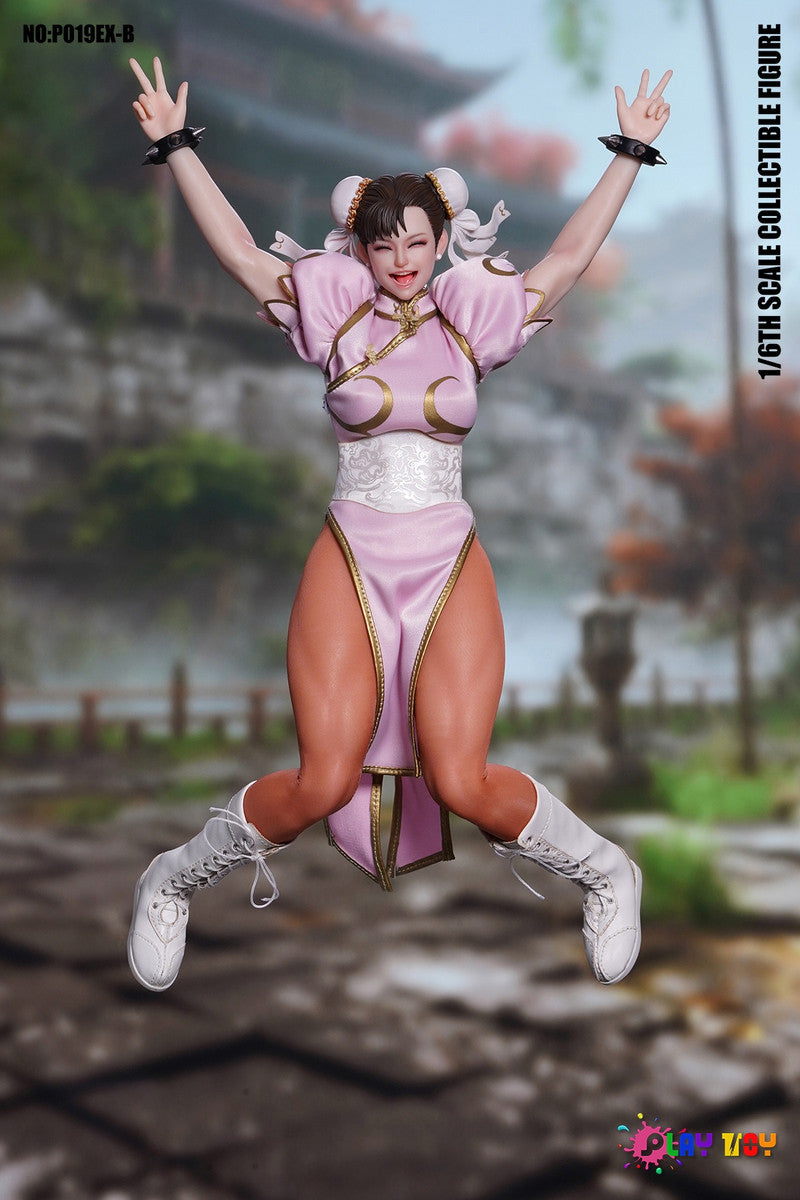 [PRE-ORDER] PLAY TOY Chun-li 1/6 Fighting Goddess (Pink)