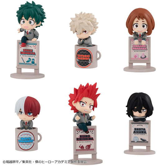 [PRE-ORDER] Megahouse BOX OF 6 - Ochatomo series My Hero Academia A Little Break Tea Time