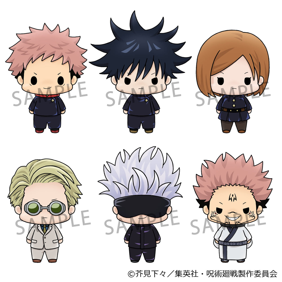 [PRE-ORDER] Megahouse BOX OF 6 - Chokorin Collection Jujutsu Kaisen