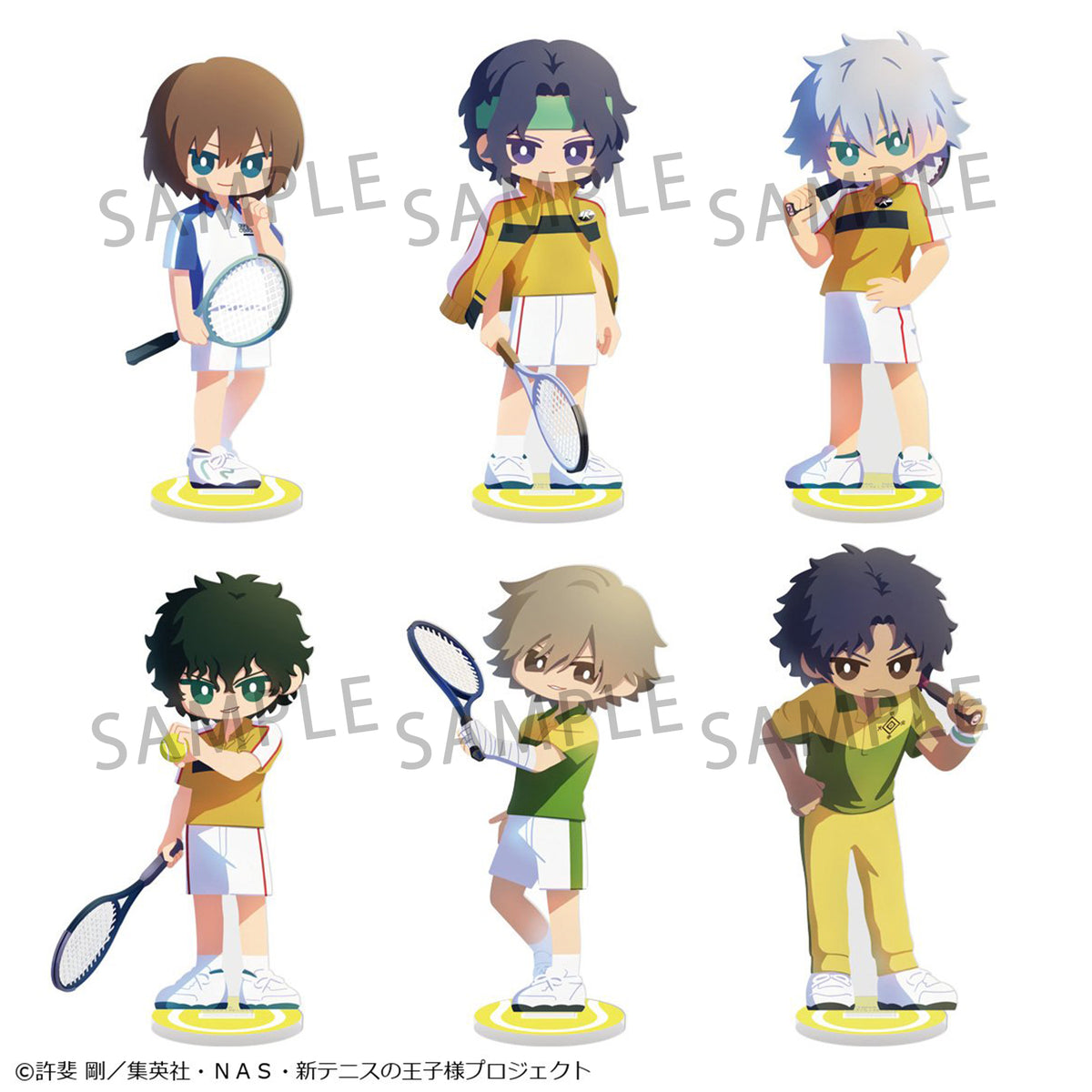 [PRE-ORDER] Megahouse BOX OF 6 - Irusuta The Prince of Tennis II Vol. 2