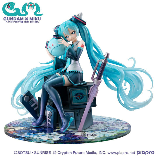 [PRE-ORDER] Megahouse Lucrea Mobile Suit Gundam 45th Anniversary X Hatsune Miku Hatsune Miku X OO Gundam