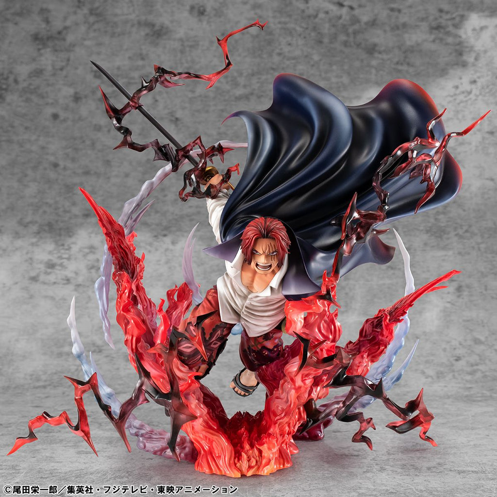 [PRE-ORDER] Megahouse Portrait.Of.Pirates ONE PIECE “SA- MAXIMUM” Leader of Red Hair Pirates Red- Haired Shanks Kamusari