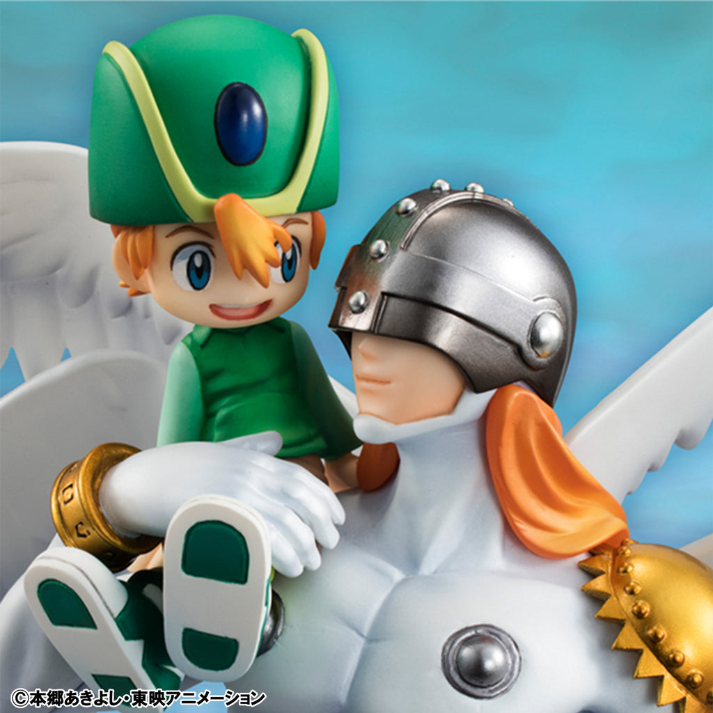 [PRE-ORDER] Megahouse G.E.M. Series Digimon Adventure Angemon & Takeru Takaishi (Repeat)