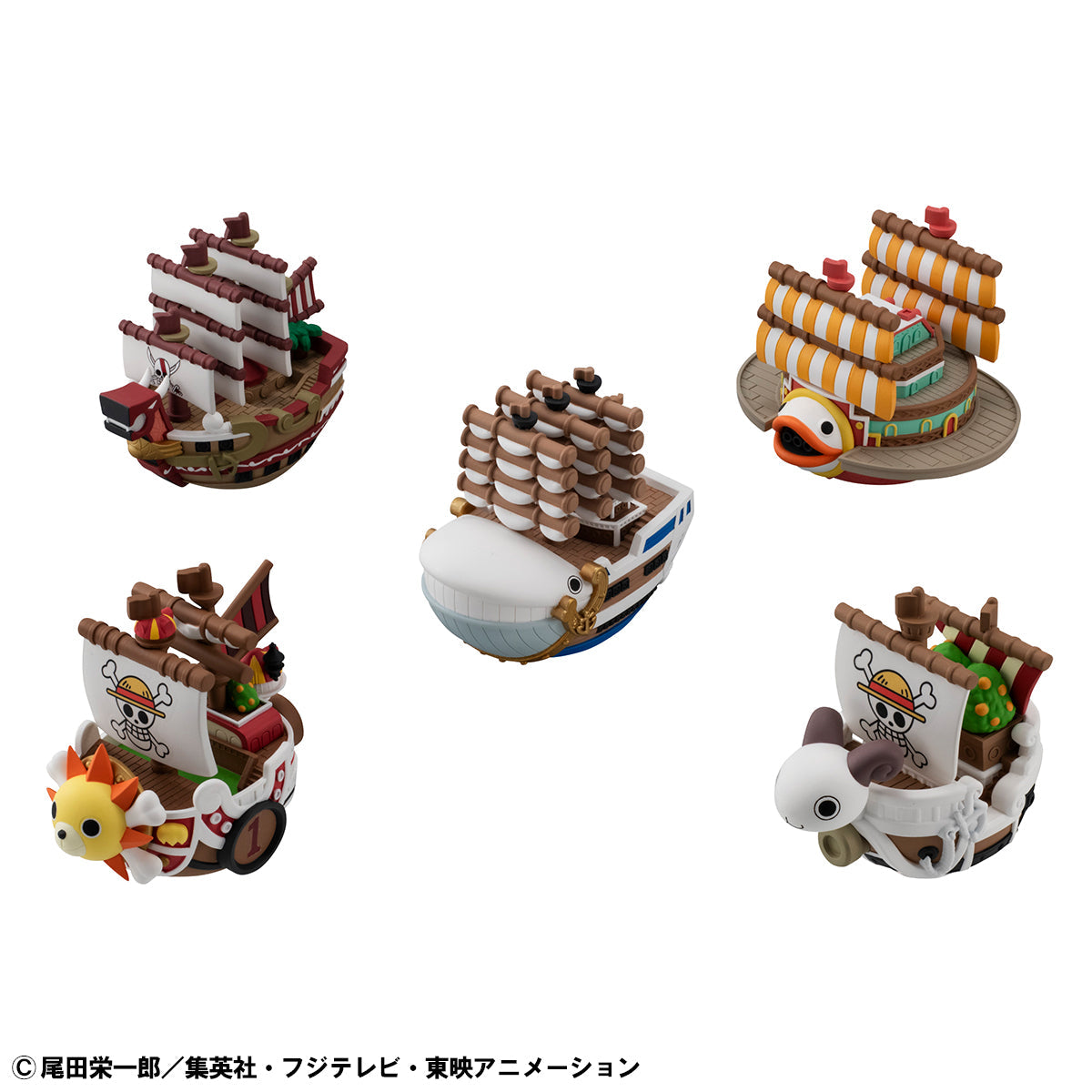 [PRE-ORDER] Megahouse BOX OF 6 - Yuracolle series ONE PIECE GRAND LINE collection (Repeat)