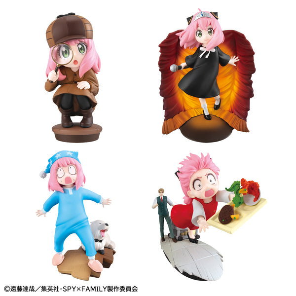 [PRE-ORDER] Megahouse box of 4 - PETITRAMA Series SPY×FAMILY in the Box Vol.3（Repeat）
