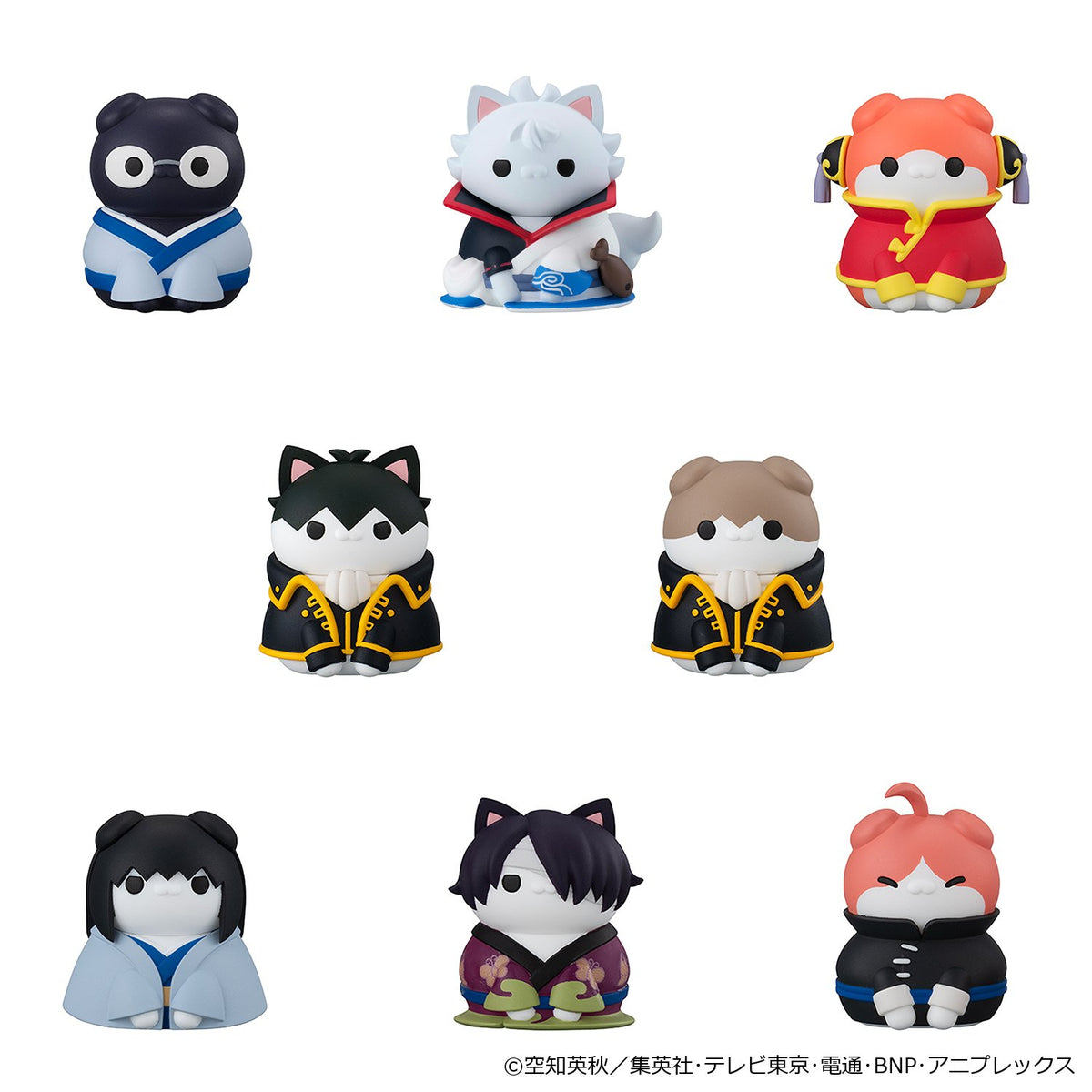 [PRE-ORDER] Megahouse BOX OF 8 - MEGA CAT PROJECT Gintama Nyantama Go Meow-Meow Edition! (Repeat)