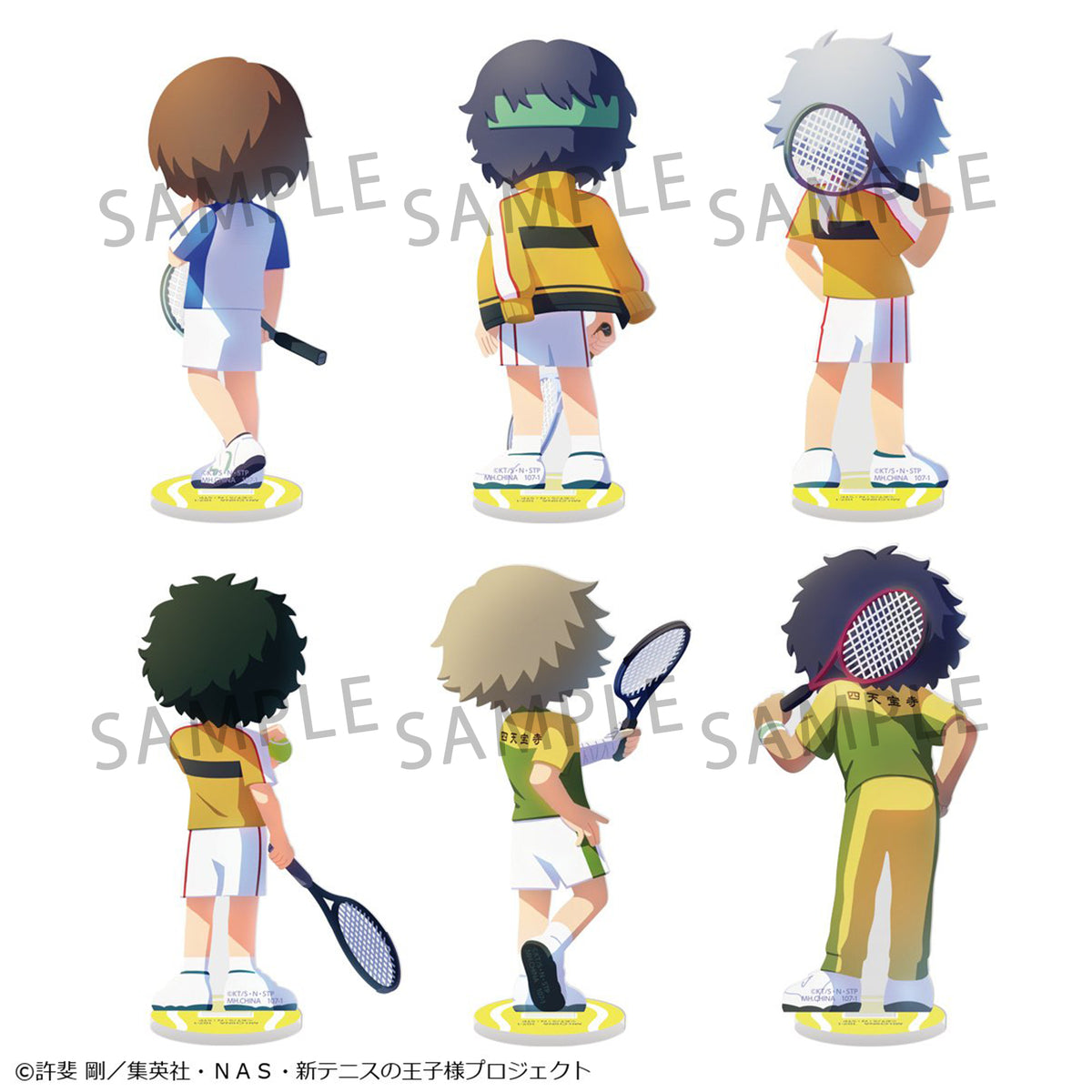 [PRE-ORDER] Megahouse BOX OF 6 - Irusuta The Prince of Tennis II Vol. 2