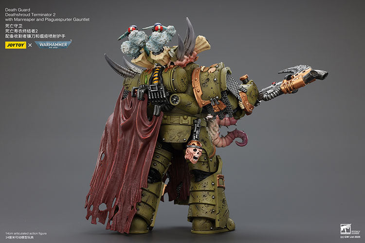[PRE-ORDER] JoyToy Death Guard Deathshroud Terminator 2 with Manreaper and Plaguespurter Gauntlet (2026)
