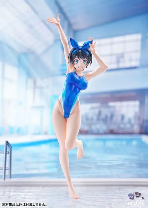[PRE-ORDER] AMAKUNI 1/7 Swimsuit Silhouette Rent-A-Girlfriend Ruka Sarashina Competition Swimsuit Ver.