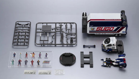 [PRE-ORDER] Megahouse CYBER FORMULA Collection -Heritage Edition- DX FUTURE GPX CYBER FORMULA Sugolegerd 10V5000＆Super Asurada 01 Circuit Mode  [with gift]
