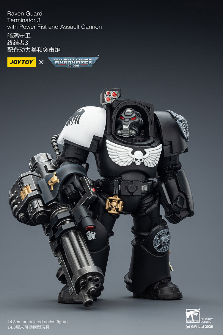 [PRE-ORDER] JoyToy Raven Guard Terminator 3 with Power Fist and Assault Cannon