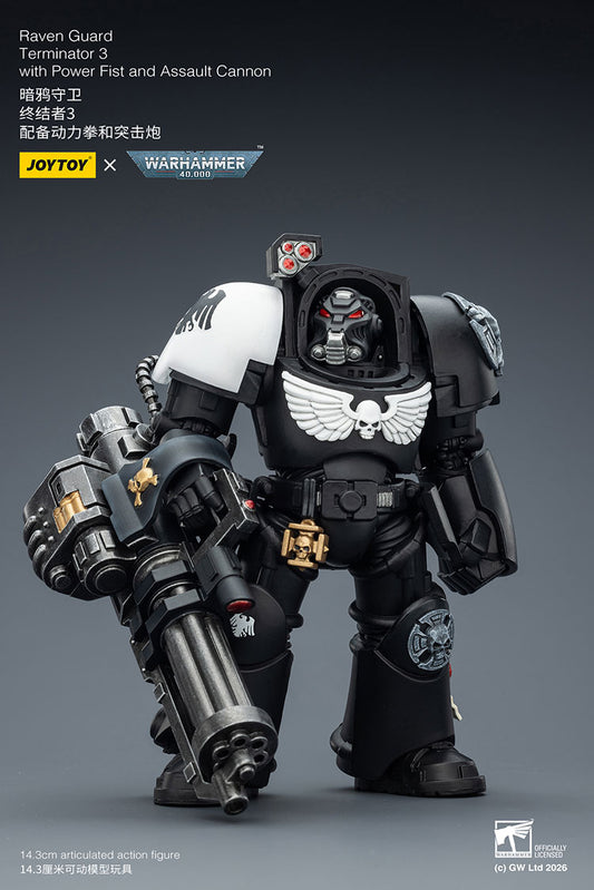 [PRE-ORDER] JoyToy Raven Guard Terminator 3 with Power Fist and Assault Cannon