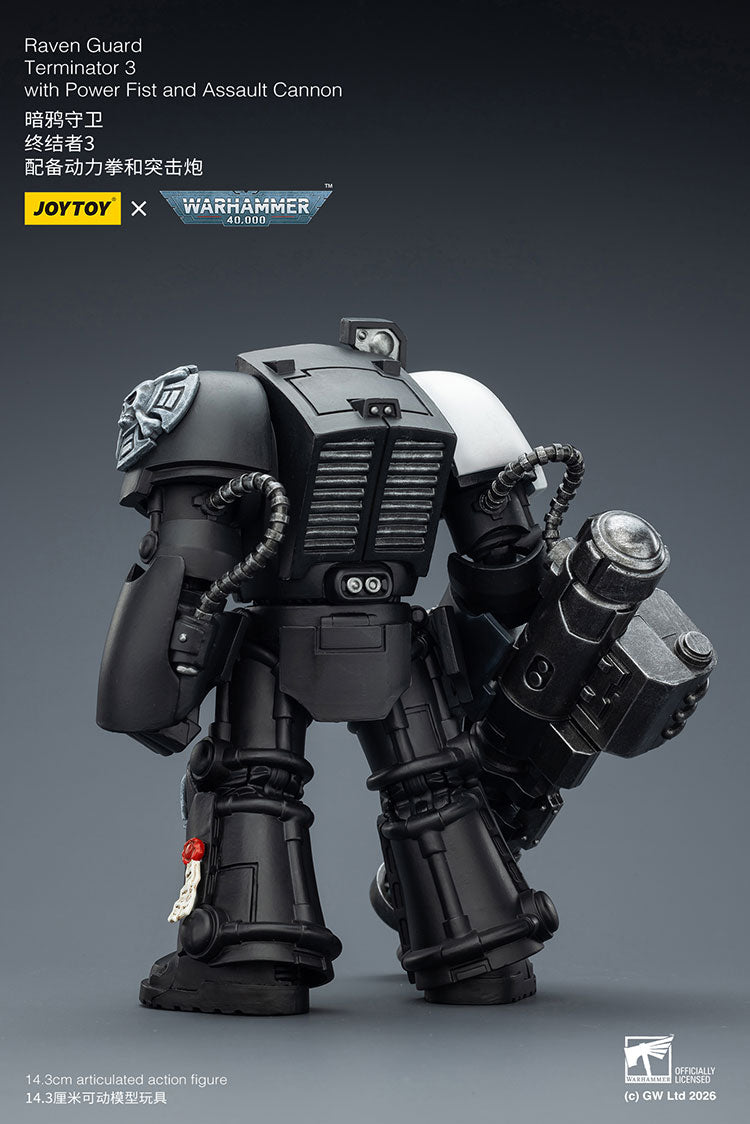 [PRE-ORDER] JoyToy Raven Guard Terminator 3 with Power Fist and Assault Cannon