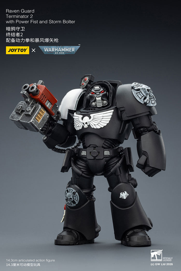 [PRE-ORDER] JoyToy Raven Guard Terminator 2 with Power Fist and Storm Bolter