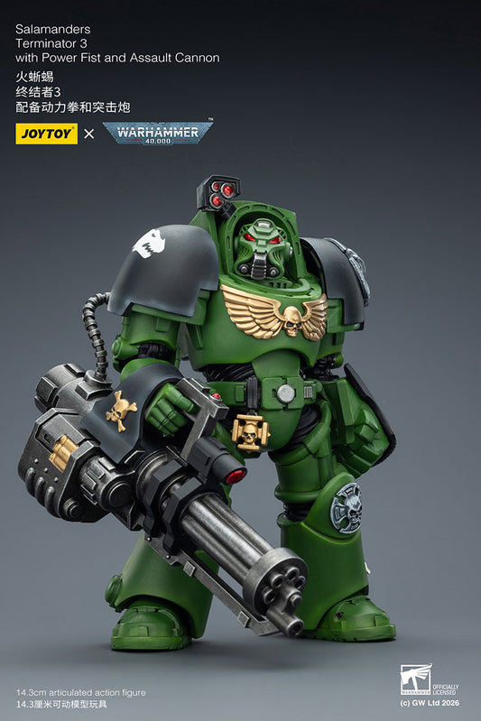 [PRE-ORDER] JoyToy Salamanders Terminator 3 with Power Fist and Assault Cannon