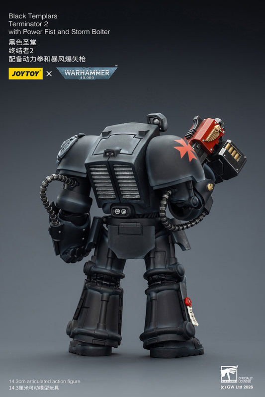 [PRE-ORDER] JoyToy BlackTemplars Terminator 2 with Power Fist and Storm Bolter