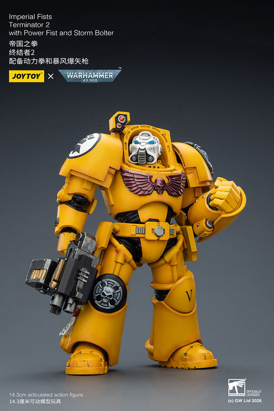 [PRE-ORDER] JoyToy Imperial Fists Terminator 2 with Power Fist and Storm Bolter